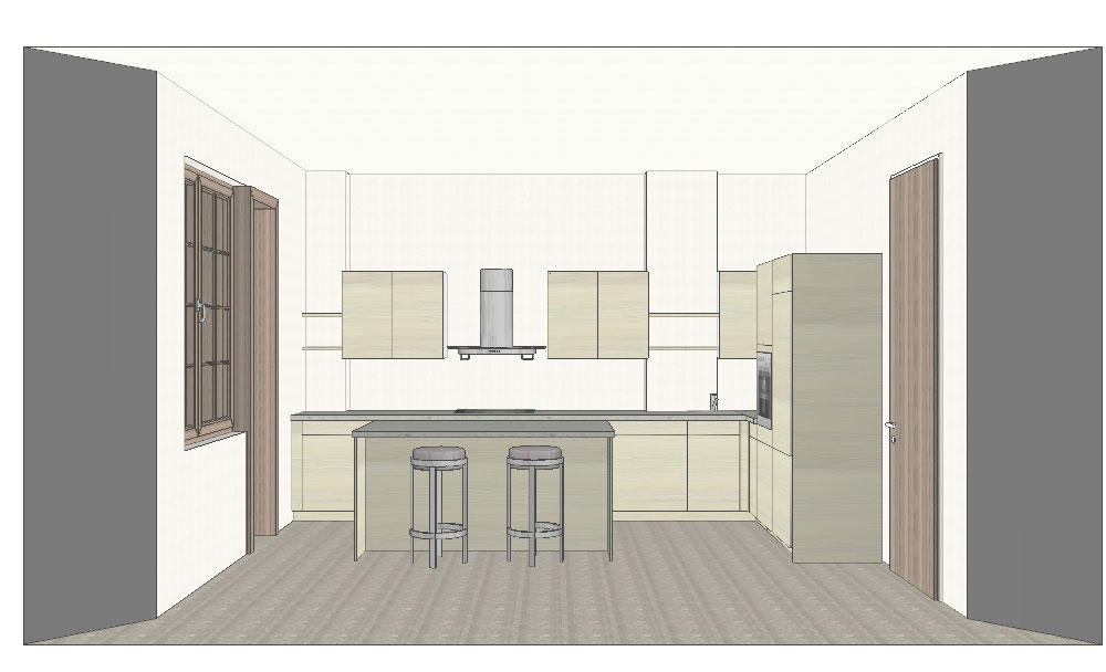 Кухня - фасад