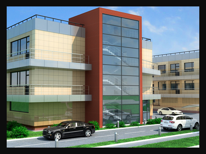 Реконструкция текстильной фабрики под офисные здания. Алмата