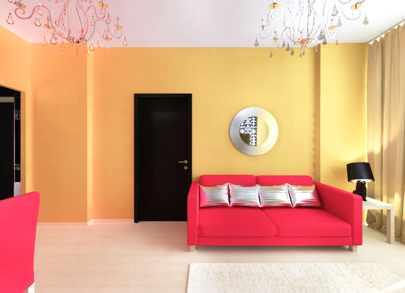 Двухкомнатная квартира 50 кв. м.