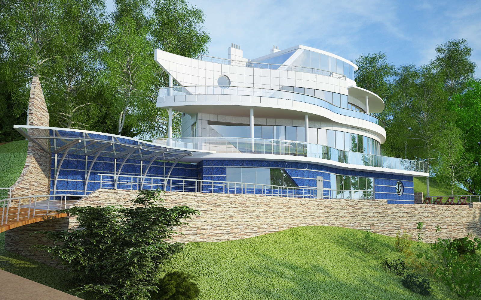 Коттедж в "Золотых Песках" Санкт-Петербург 2009