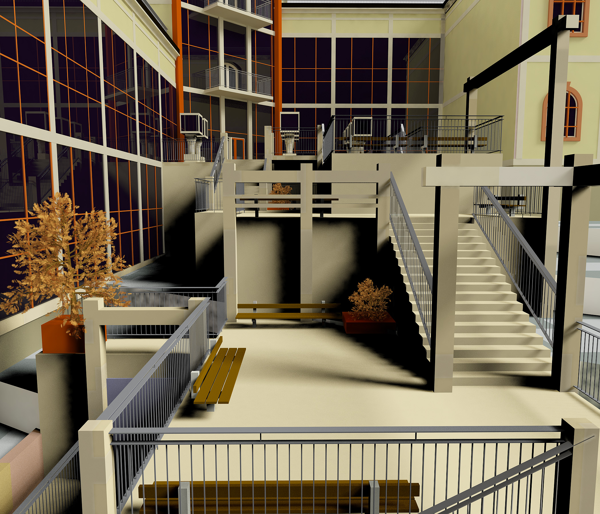 внутренний двор