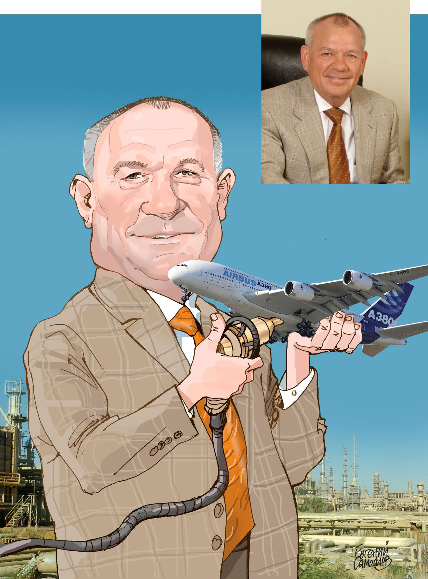 Дружеский шарж к дате