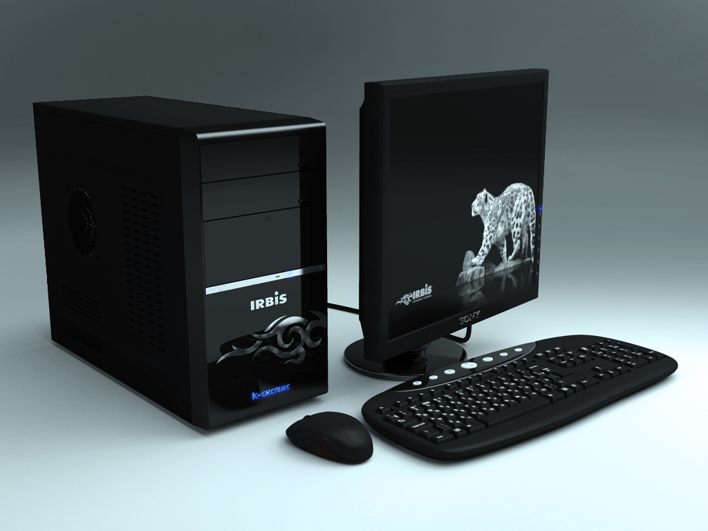 Визуализация компьютера IRBIS