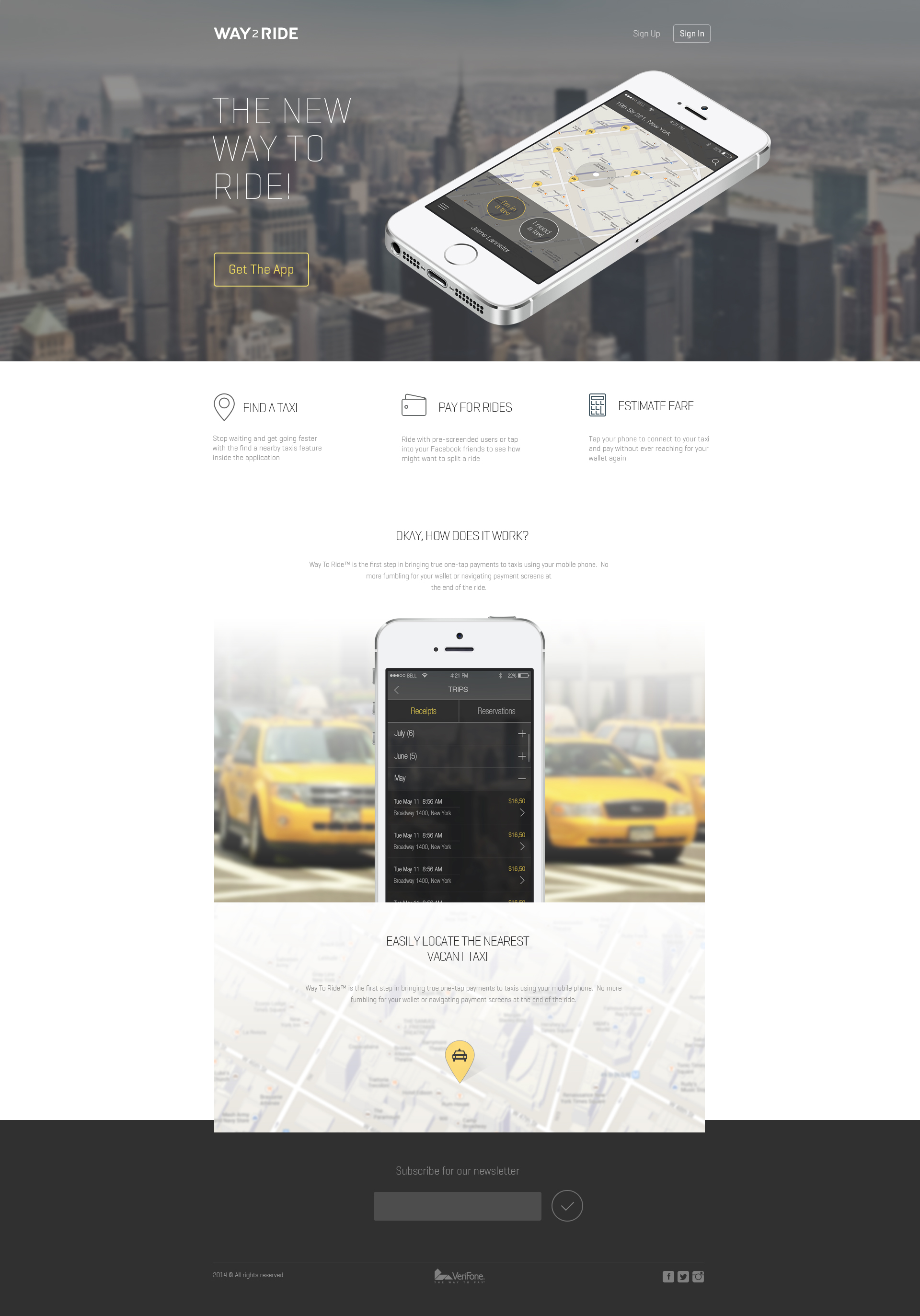 Way2ride portal redesign