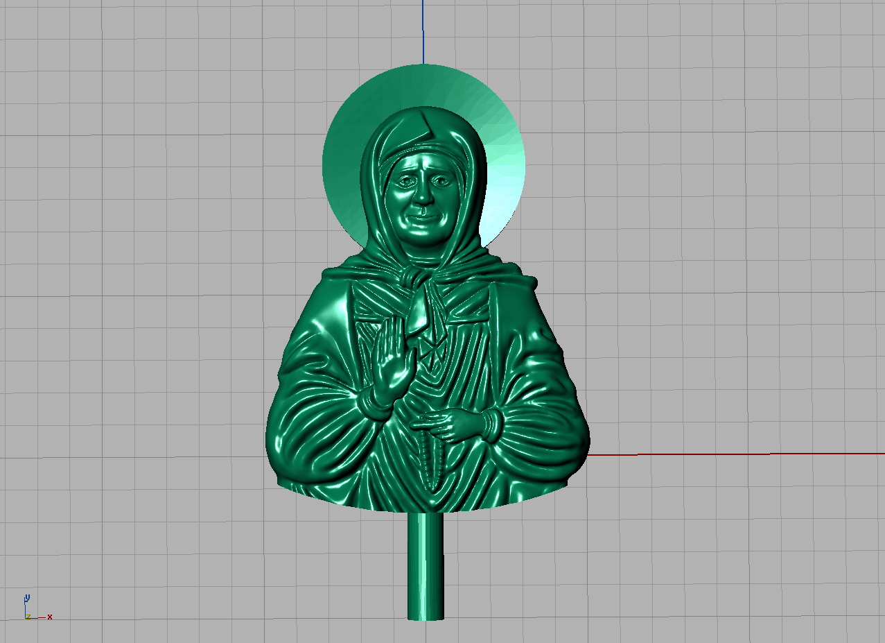 Накладка на подвеску "Матрона московская"