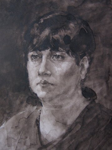 Портрет -акварель