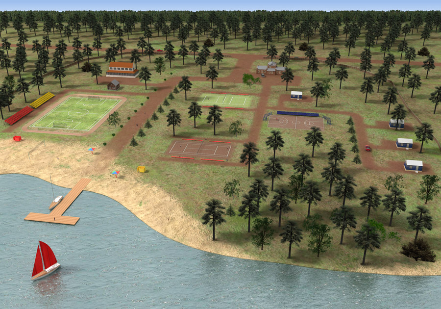 Спортивный лагерь в Тверской обл.