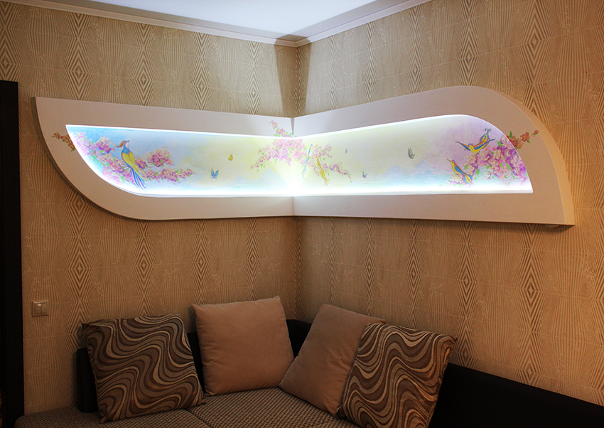 Роспись "Райские птицы"