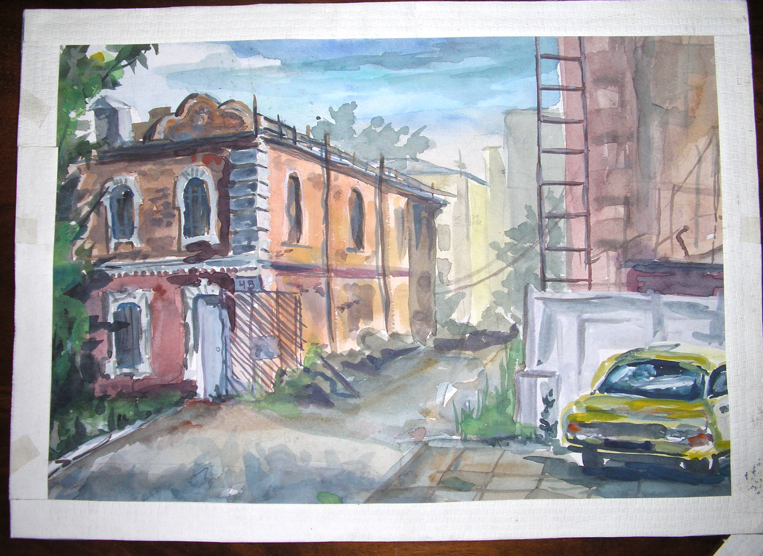 студенческий рисунок