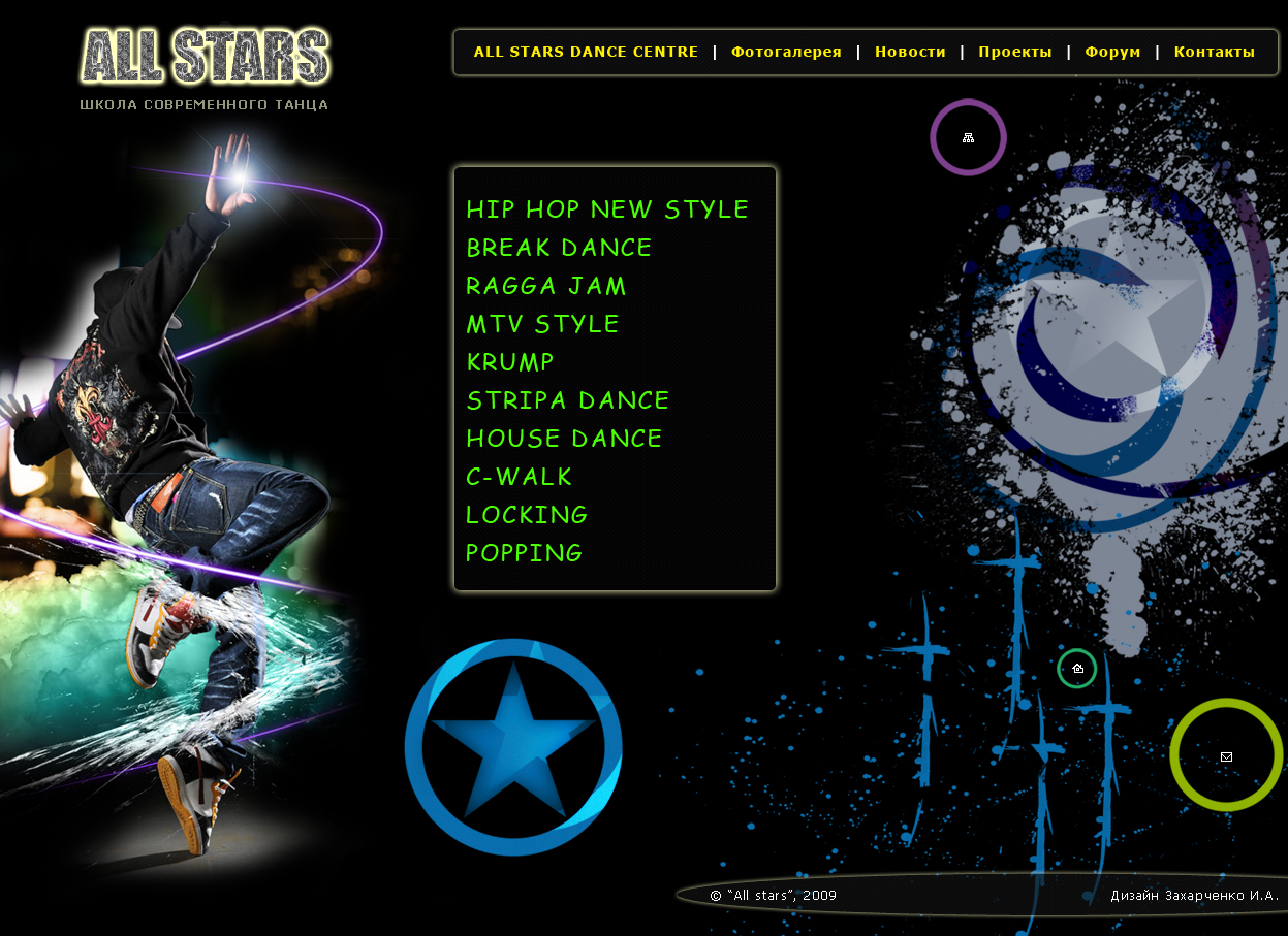 "ALL STARS" ШКОЛА СОВРЕМЕННОГО ТАНЦА