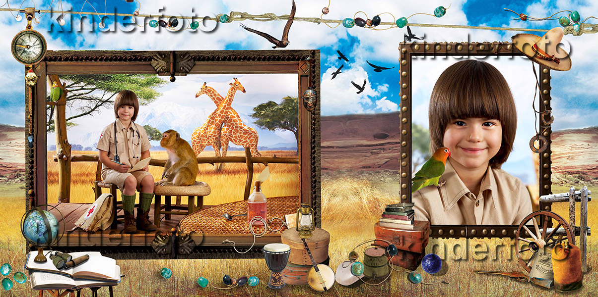 дизайн детской фотокниги