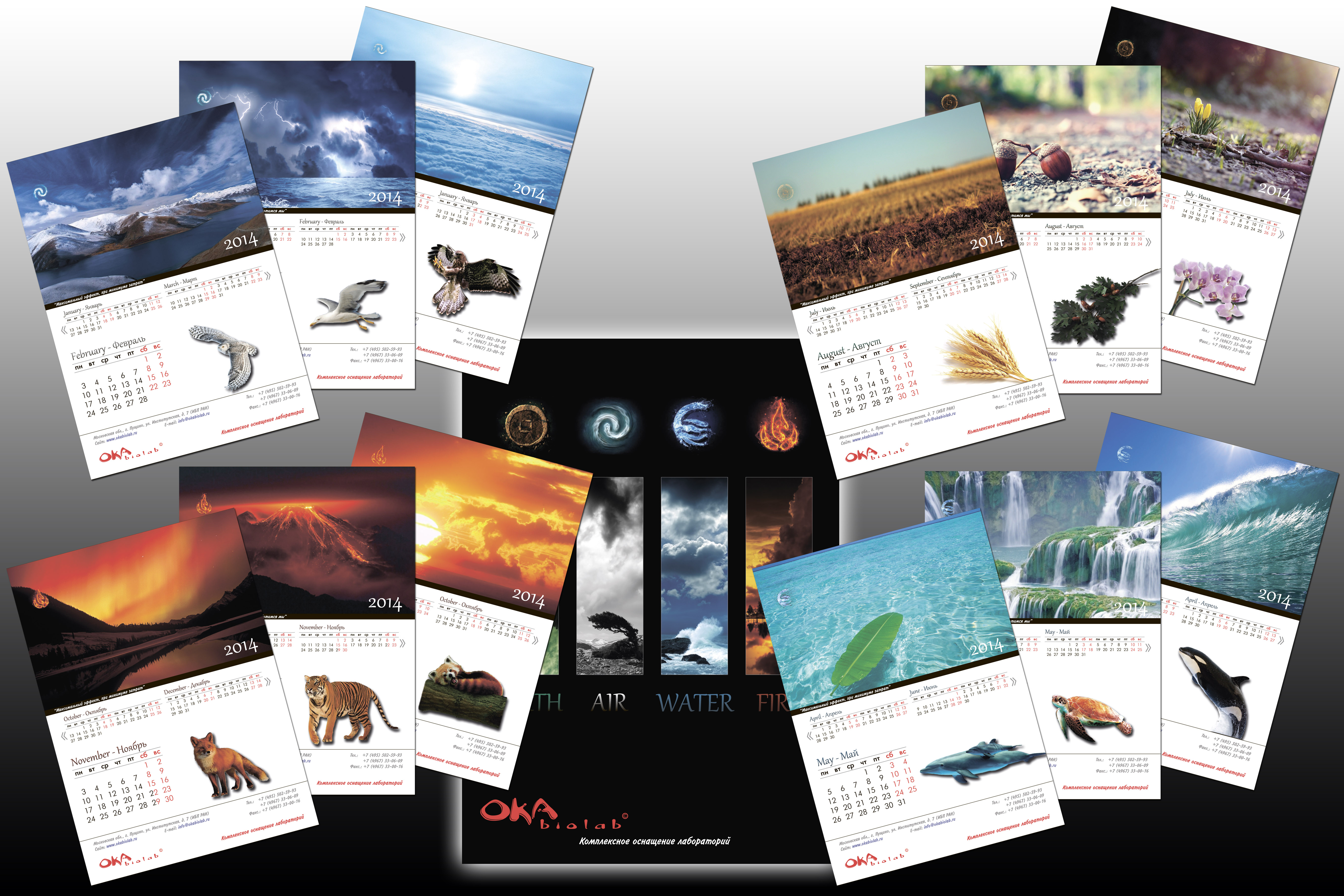 Календарь Окабиолаб