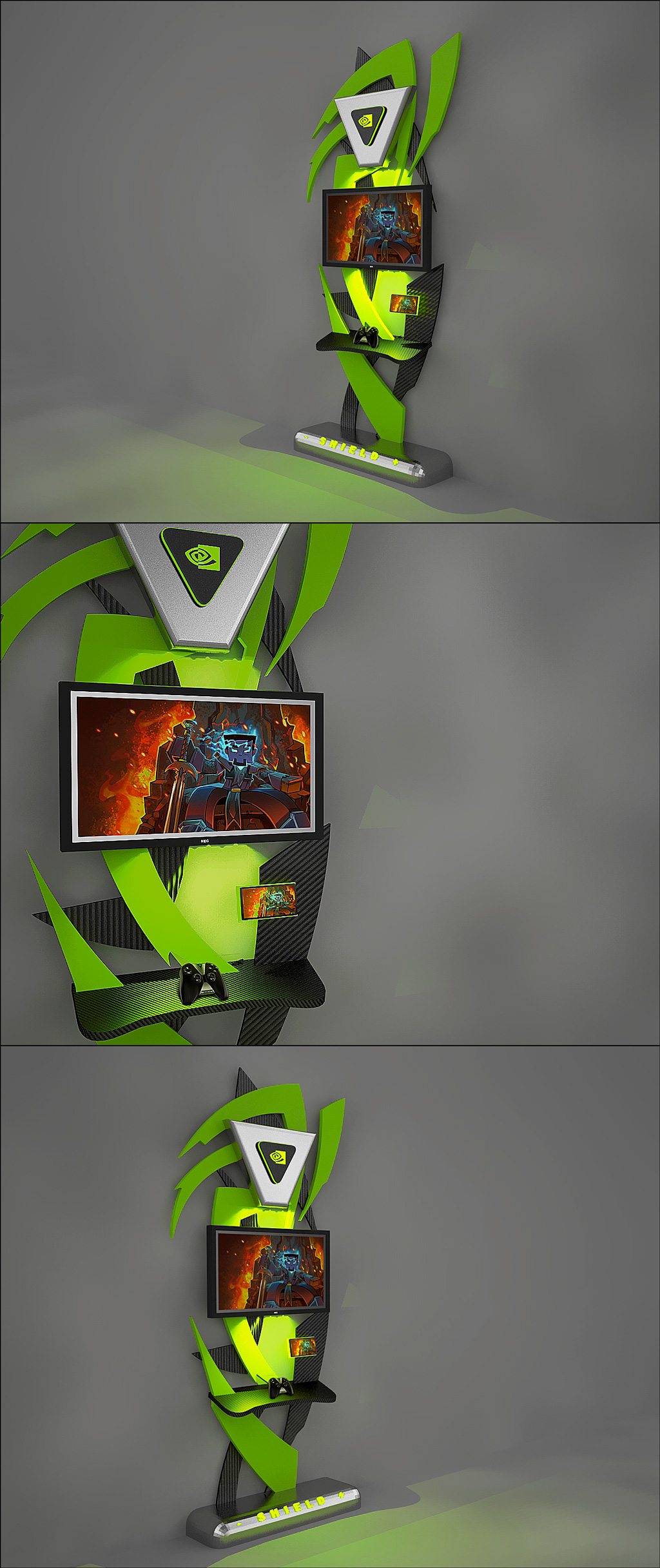 Набросок стойки nVidia 2