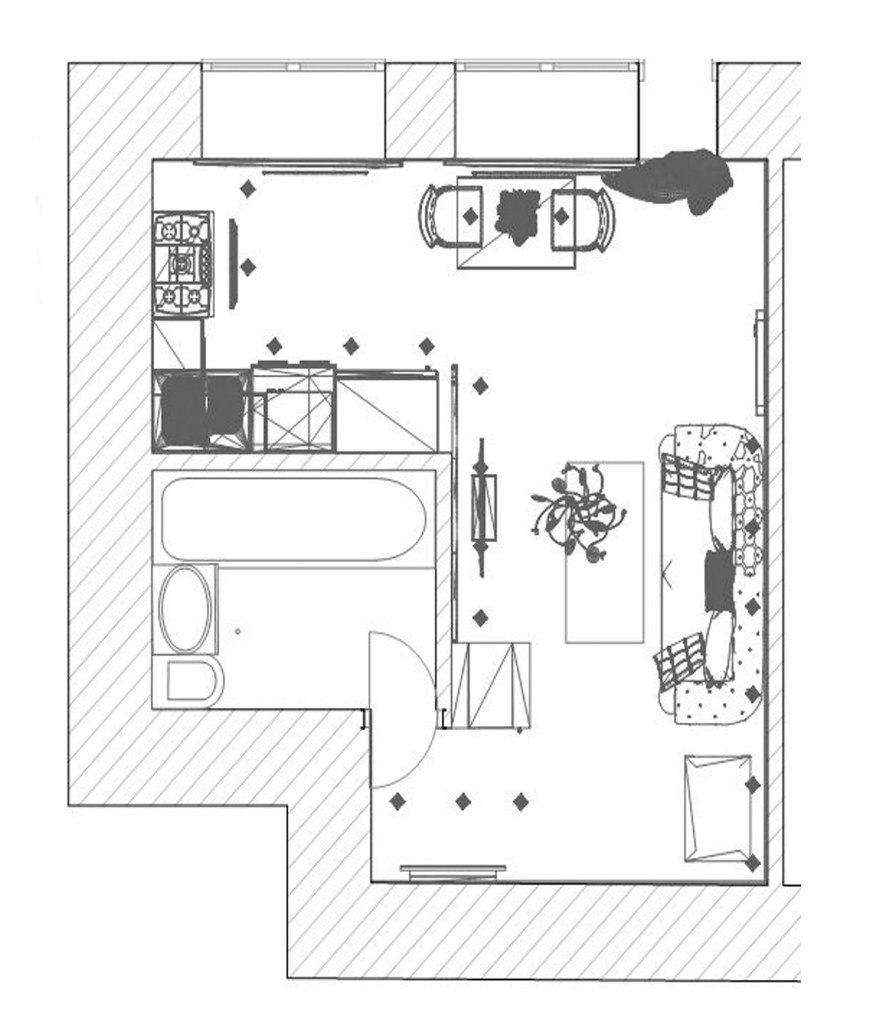 "Хрущевка" под девизом "Совместить несовместимое"