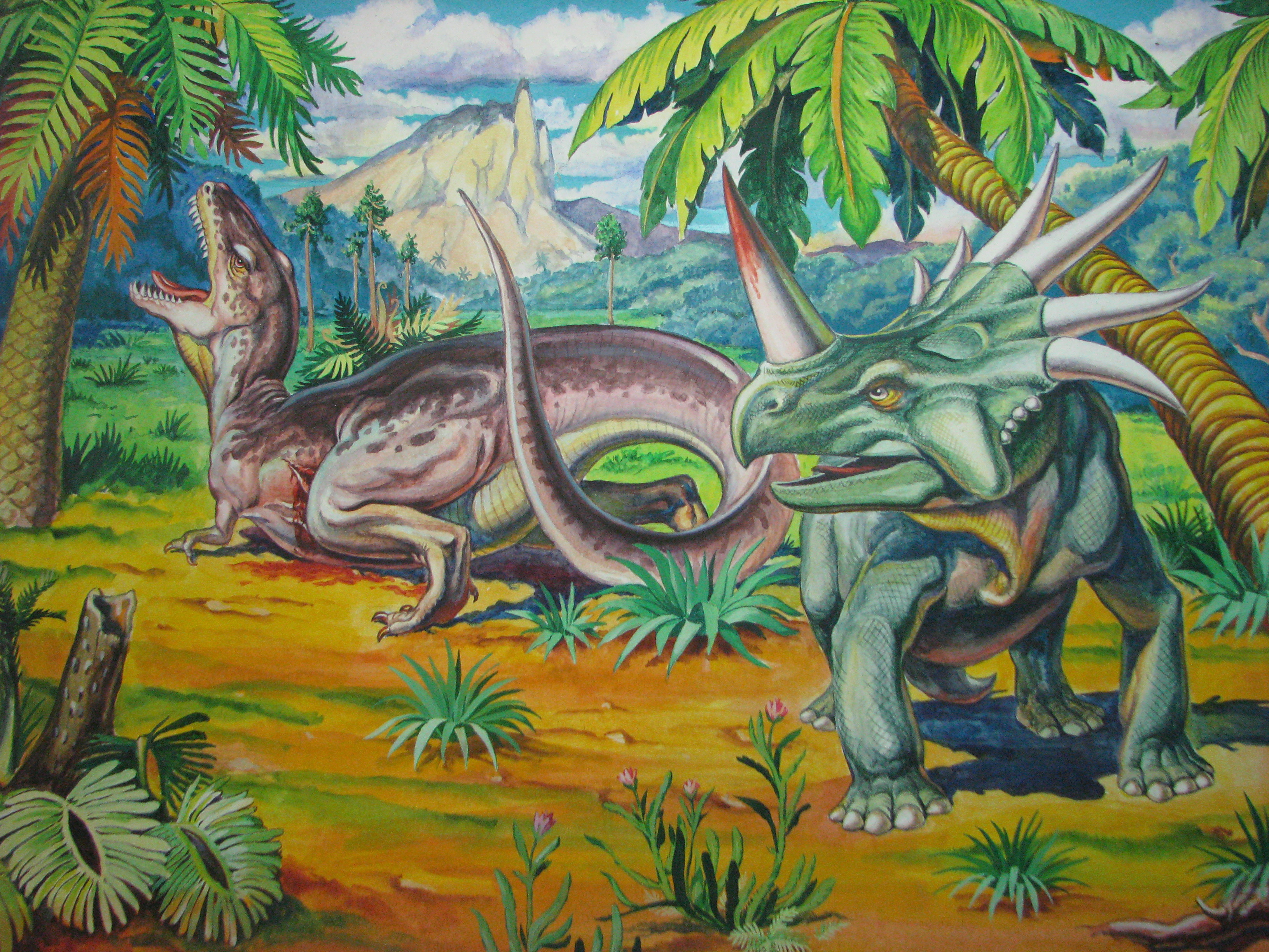 Из цикла "Доисторические животные"