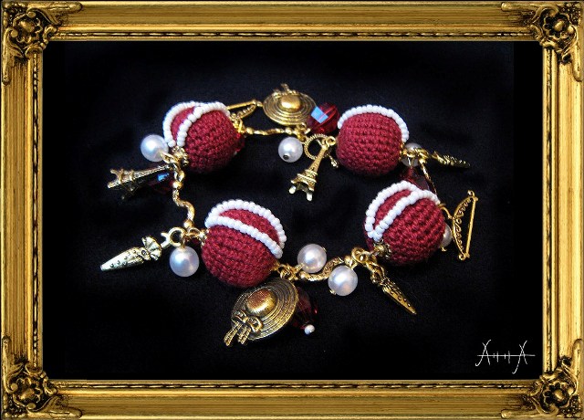 браслет "французские зонтики"