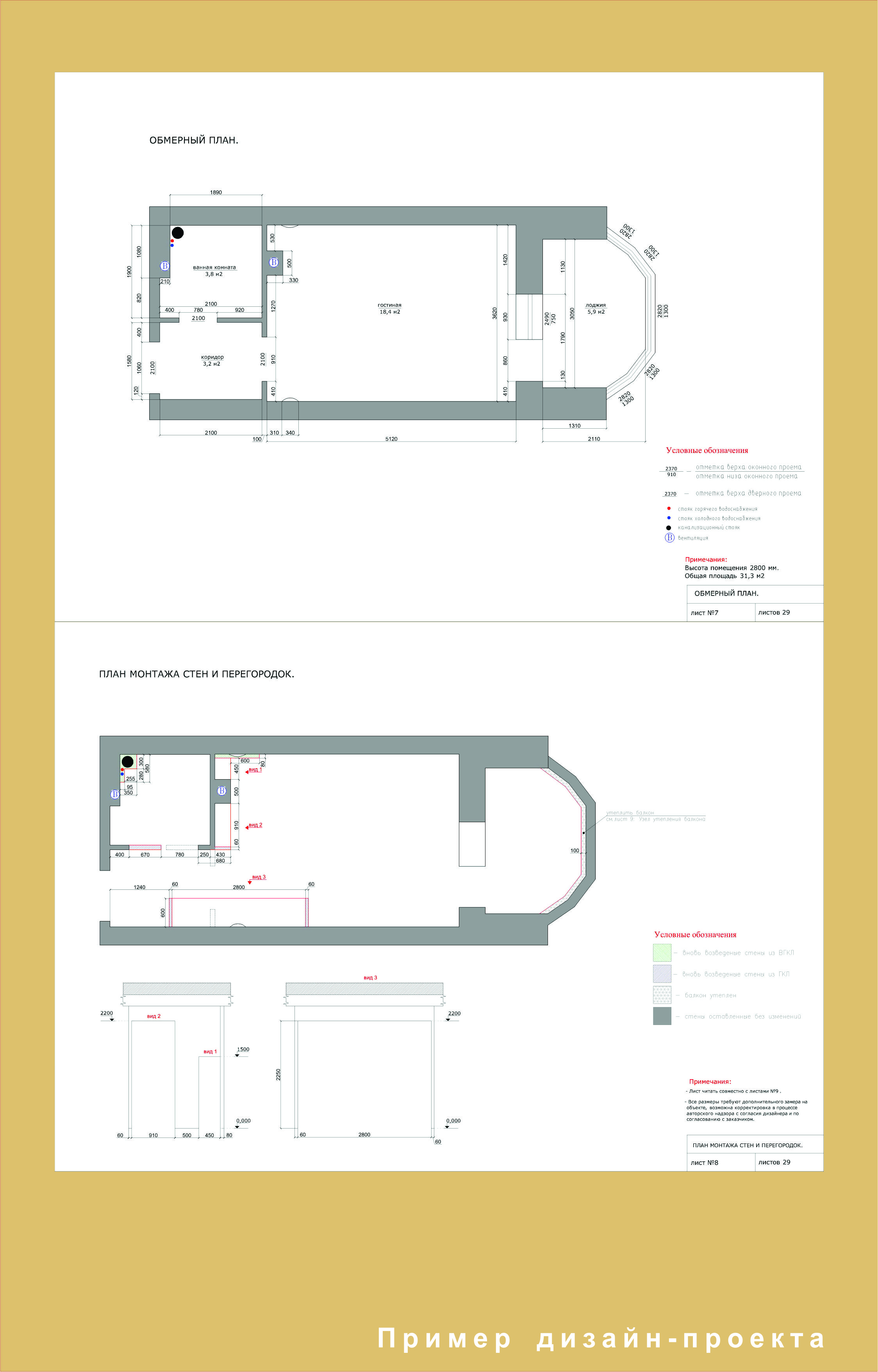 проект малогабаритной квартиры-студии для молодого мужчины