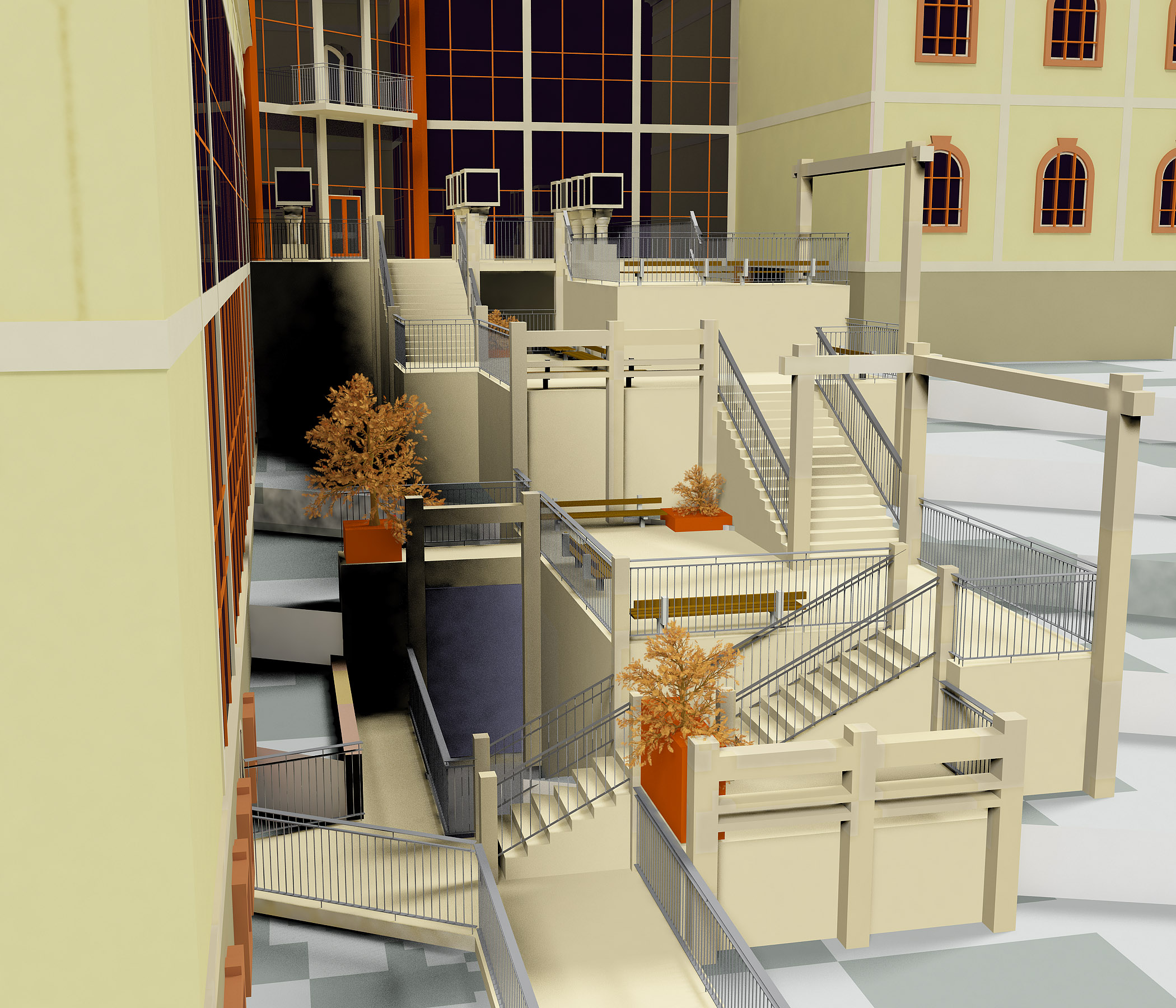 внутренний двор