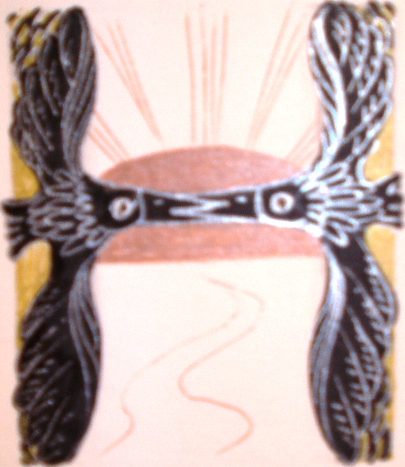 Буквица к М.Энде "Бесконечная книга"