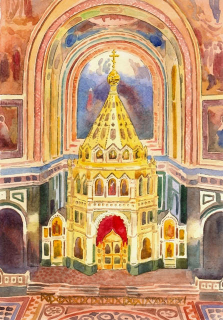 Алтарь храма Христа Спасителя