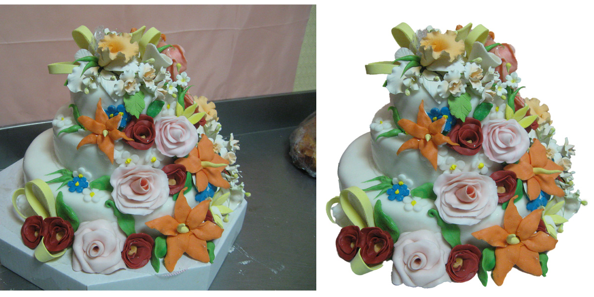 Обтравка тортов