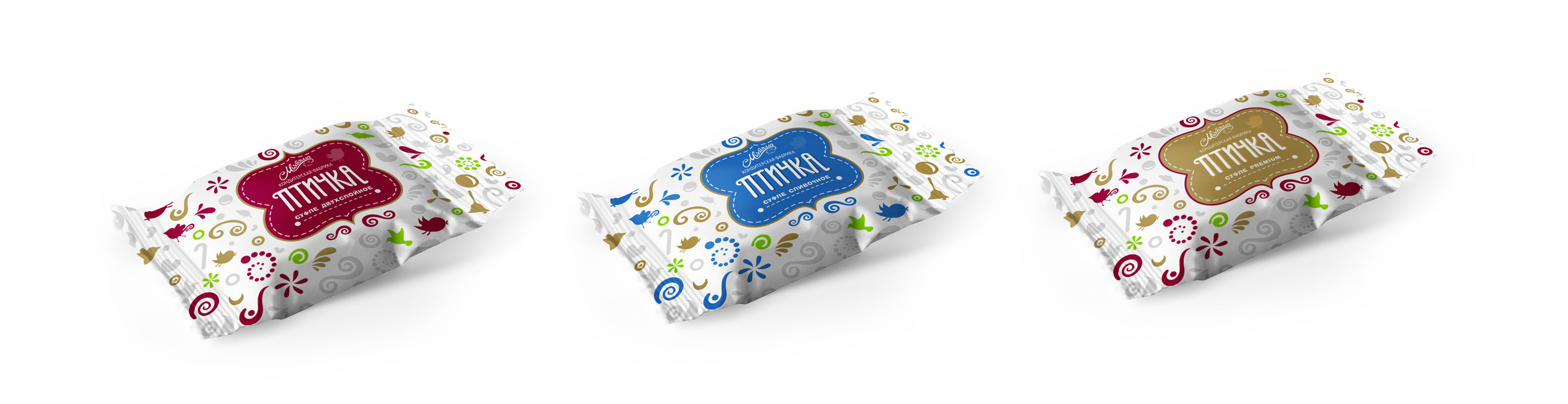 Упаковка для конфет суфле