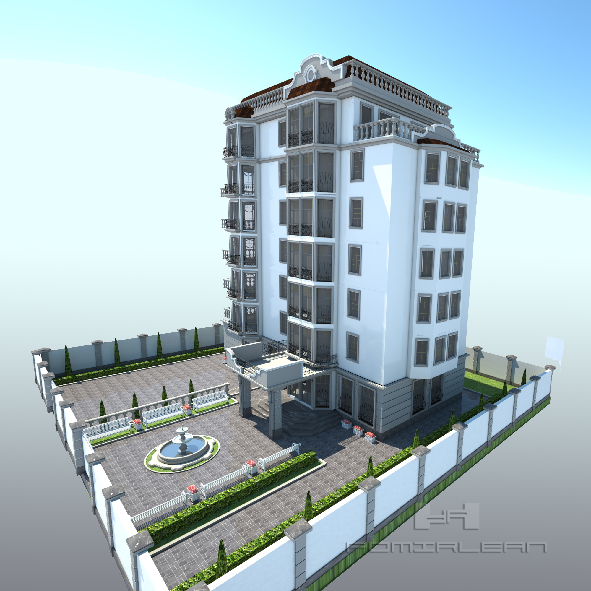 6-ти этажный дом 04