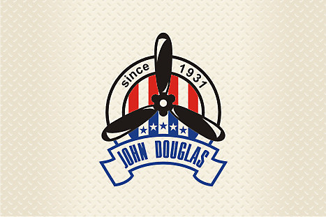 Логотип-шеврон для летной униформы "John Douglas" (3)