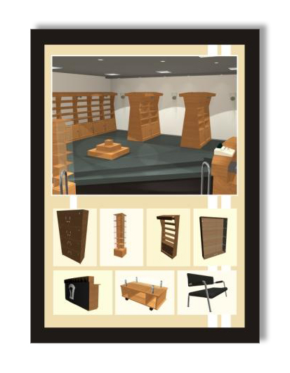 Интерьер магазина Деловая книга 2 лист