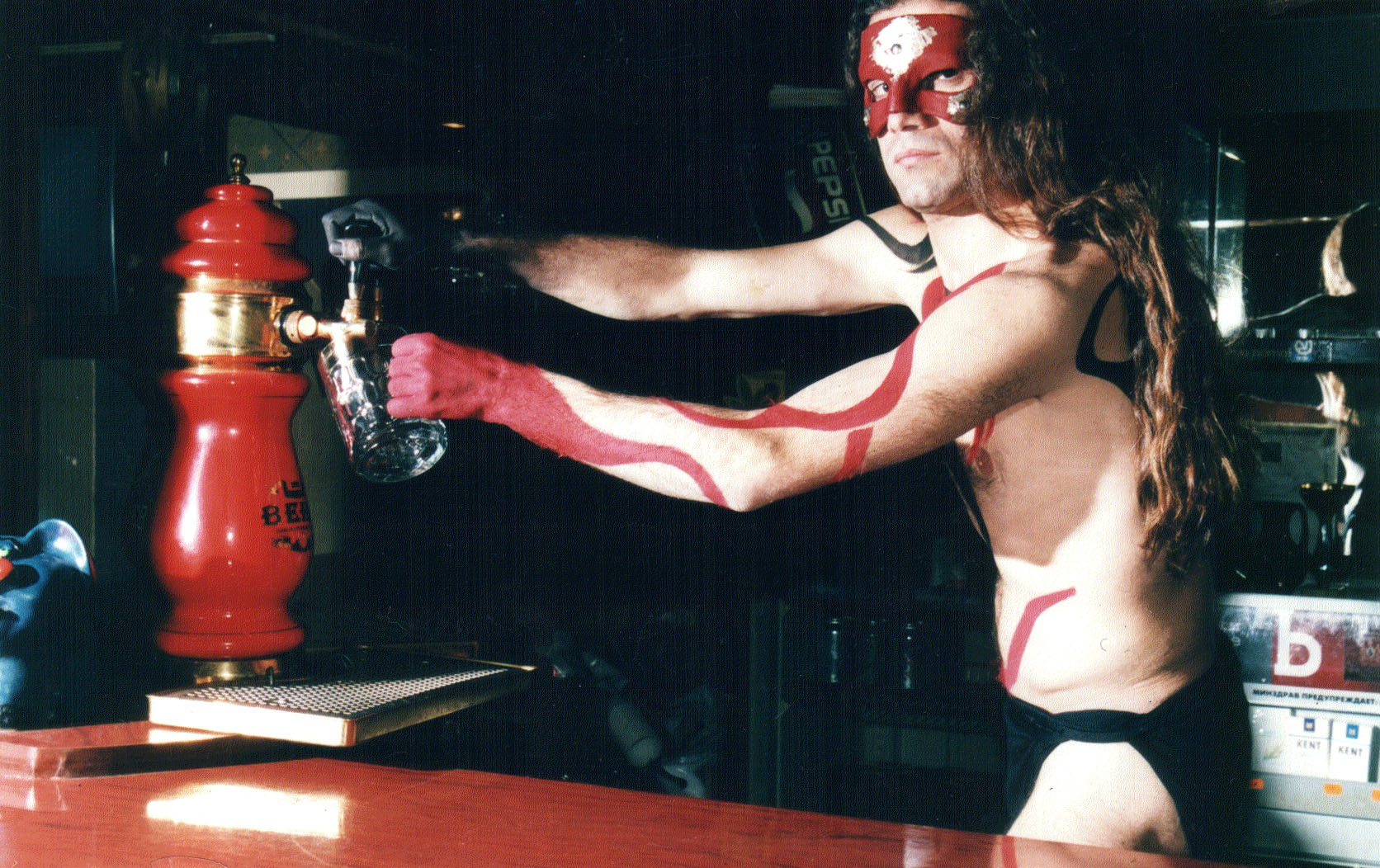 Боди -арт. Фотосессия в модном клубе "Грибоедов" СПб.