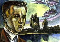 Полосная иллюстрация "Поэт Платов"