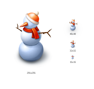 Новогодняя иконка