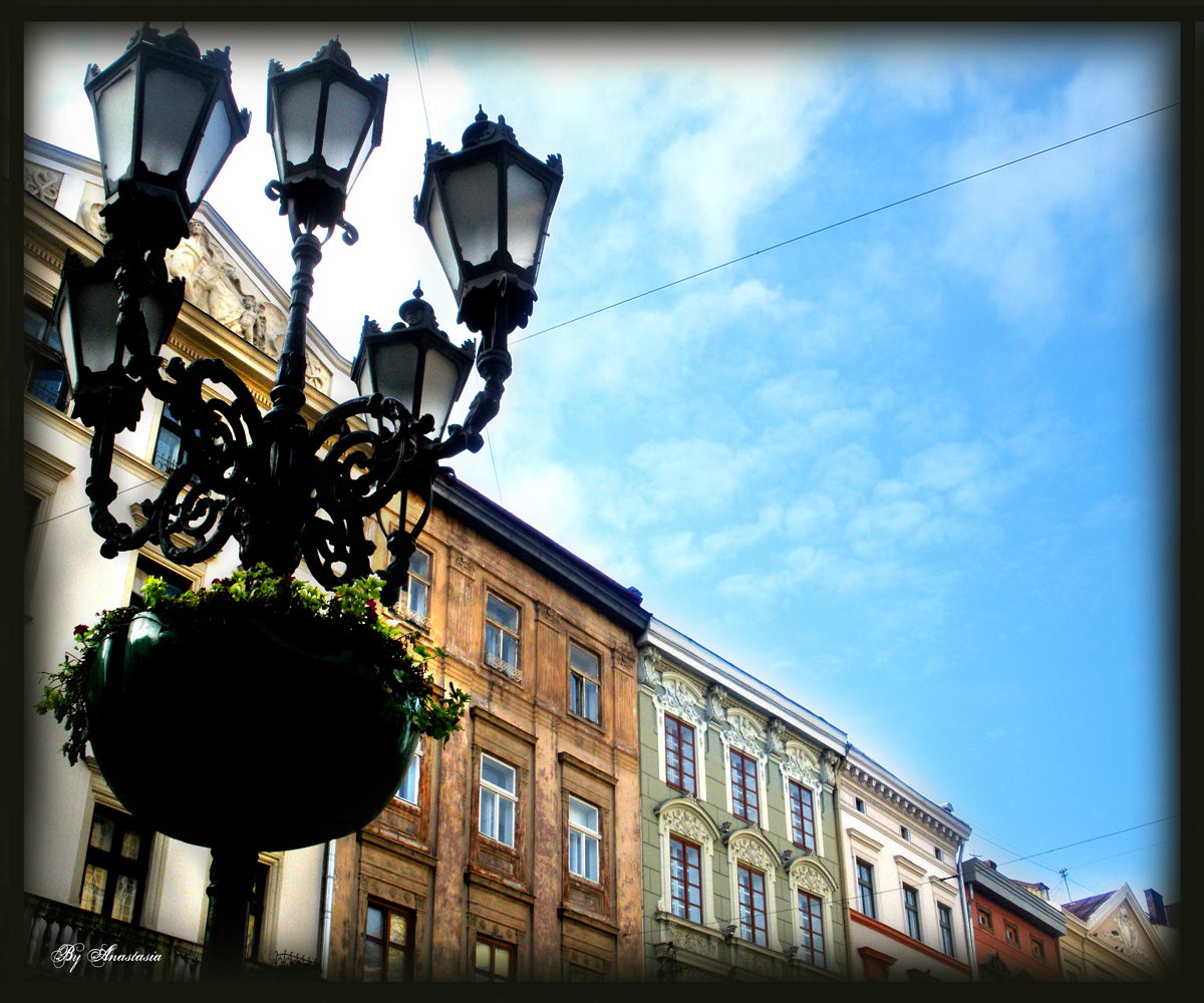 Львов.Фонарь.Обработка