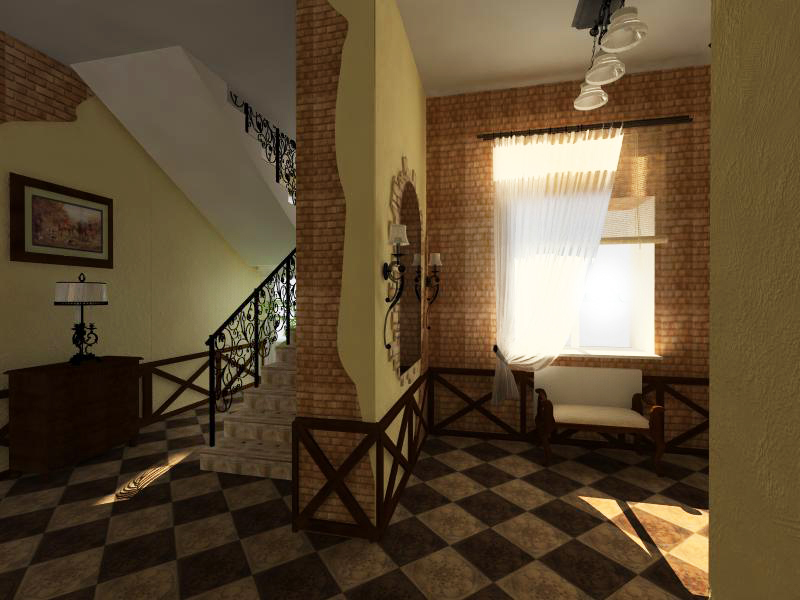 Проект загородного дома в "Чешском стиле"