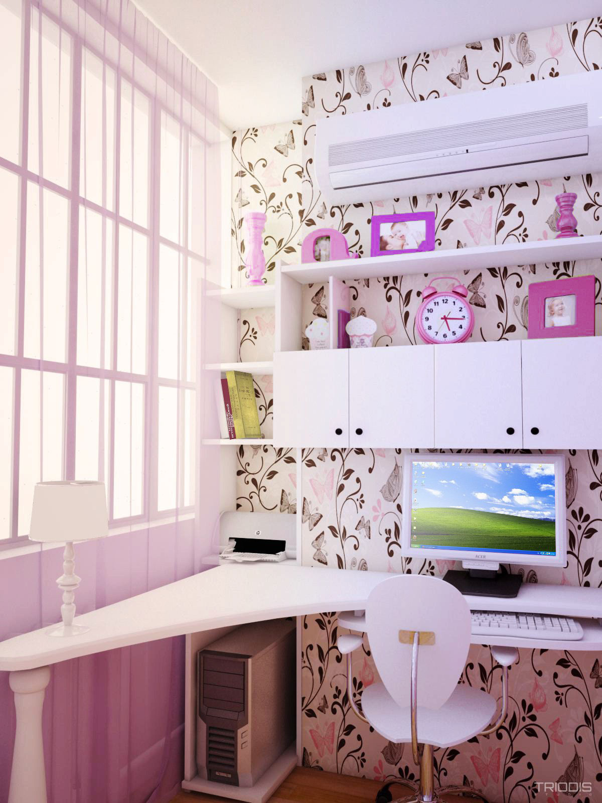 Интерьер детской для девочек