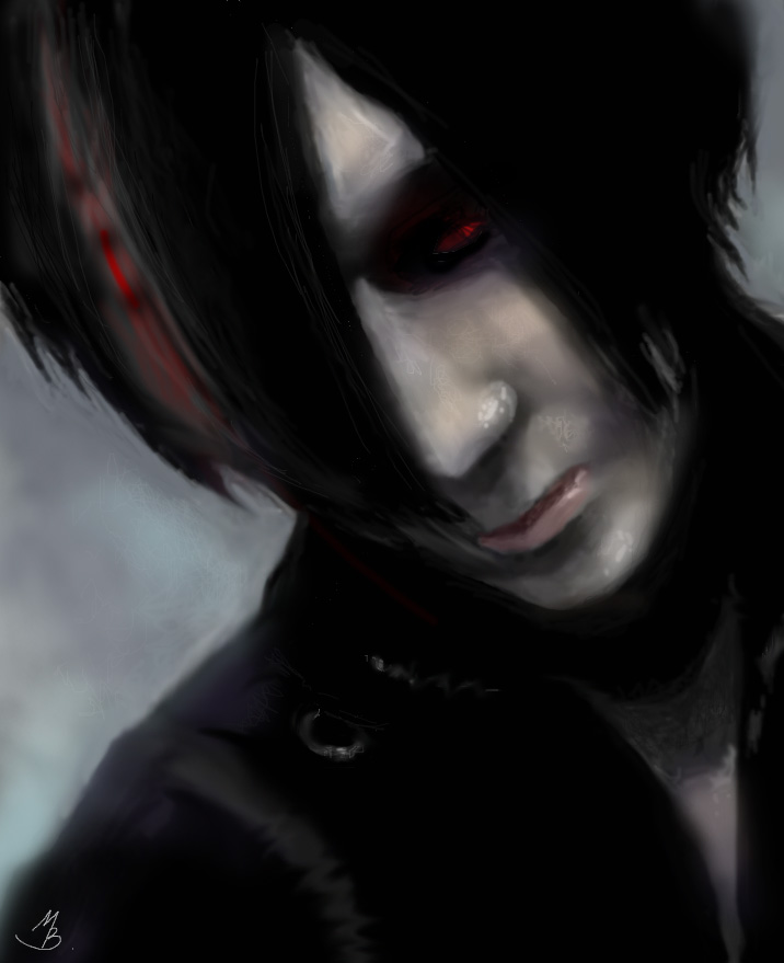 "Портрет". CG арт.