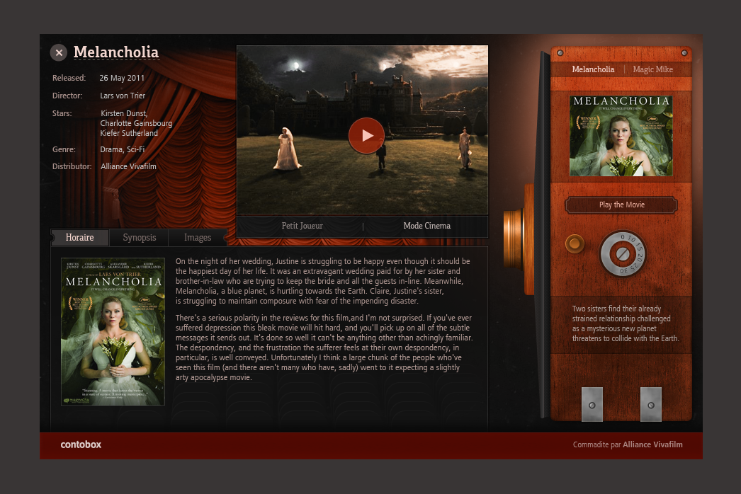 Alliance Viva Film Contobox