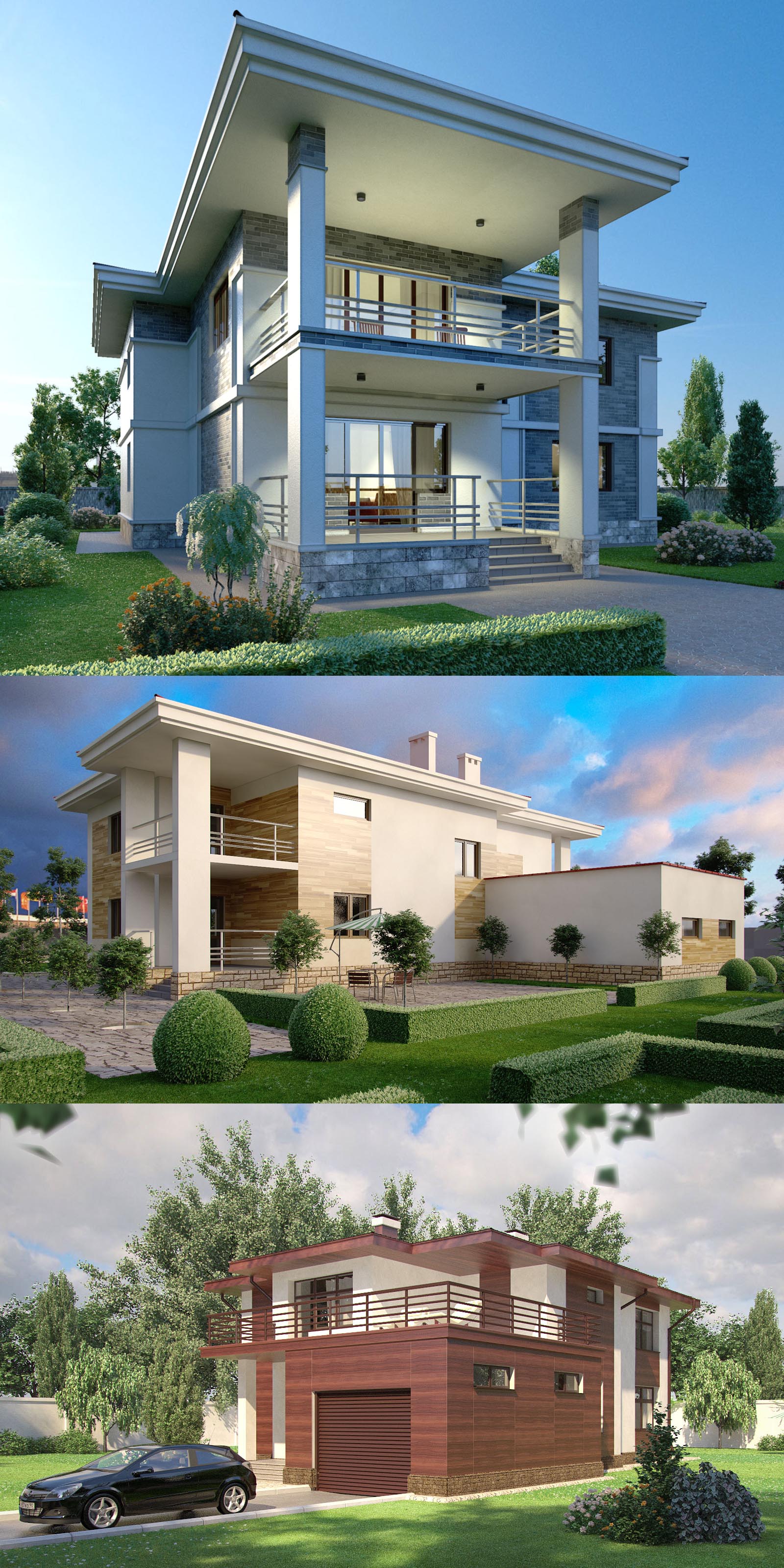 Коттеджи в Ореховке