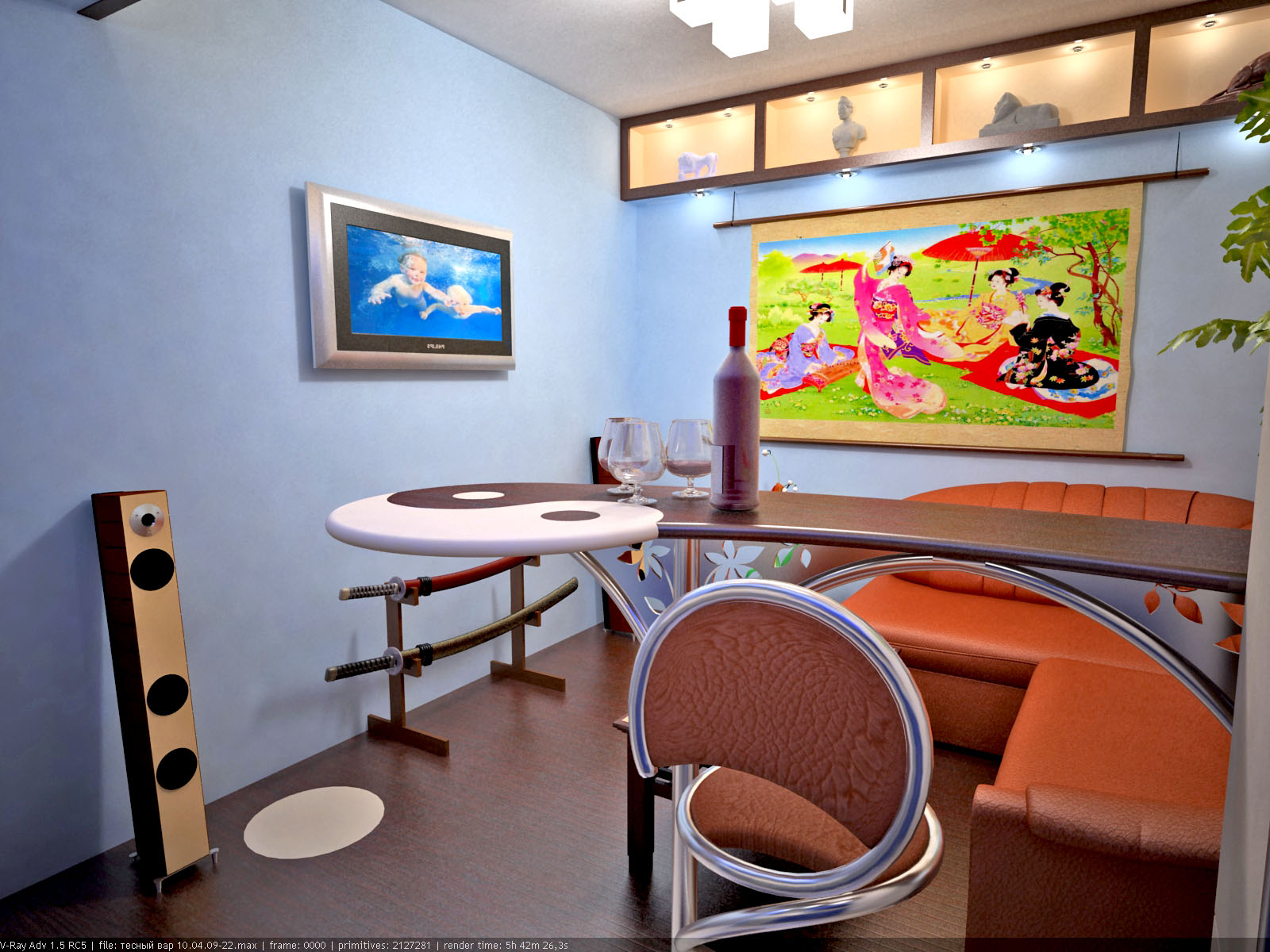 Кухня - гостиная