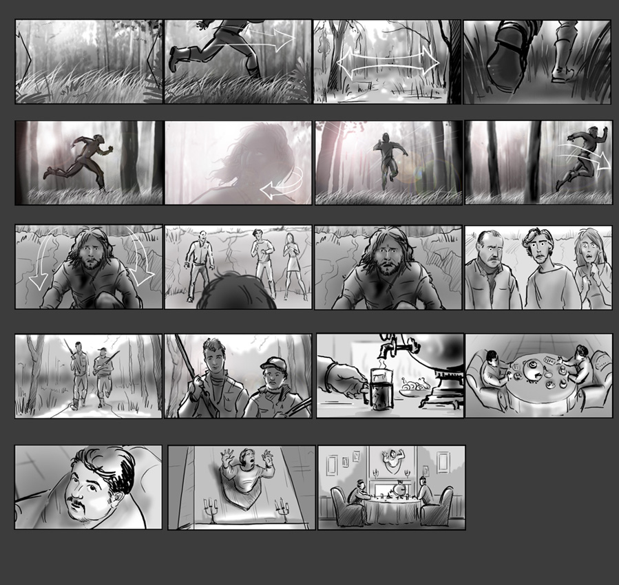 раскадровка "Большая разница"