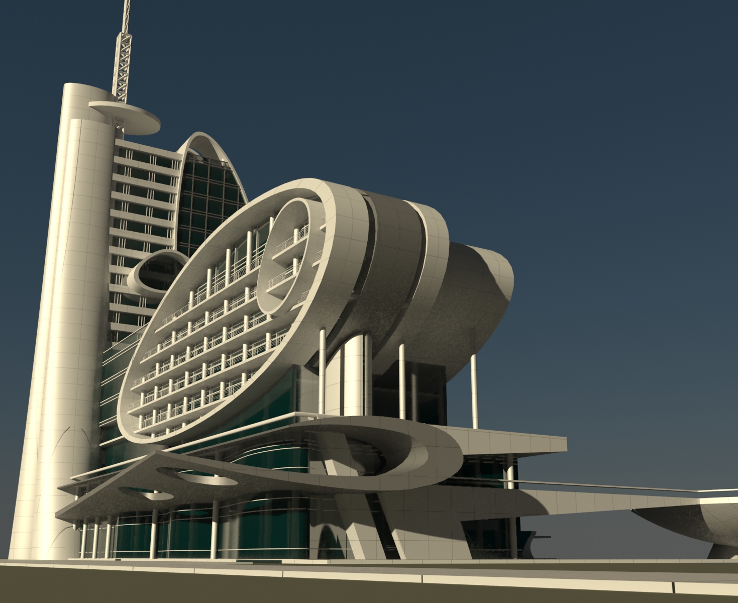 эскиз проекта офисный центр