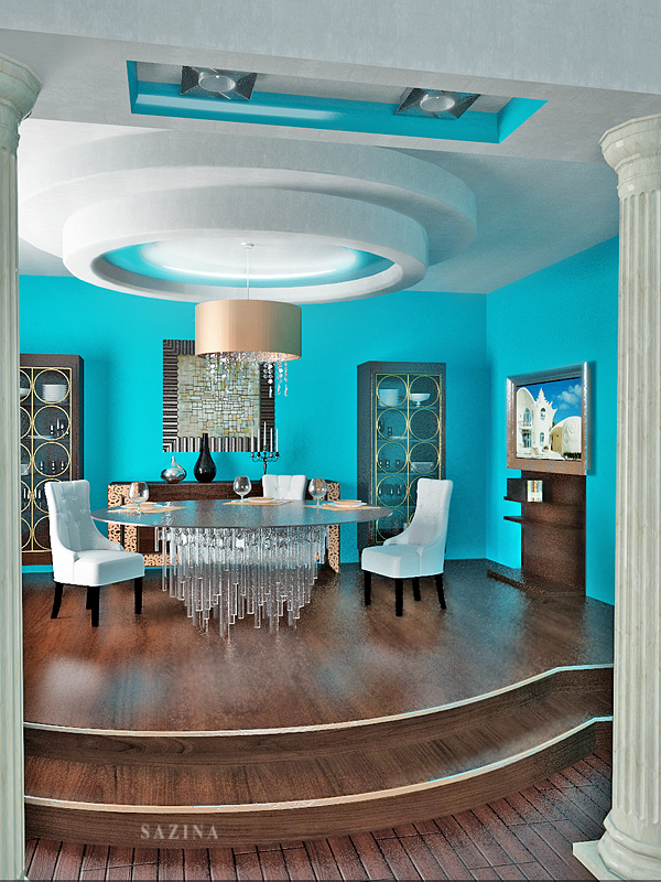 "Романтический Фьюжн" столовая зона