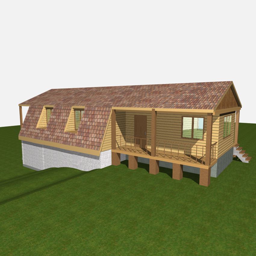 Дом возле Волги