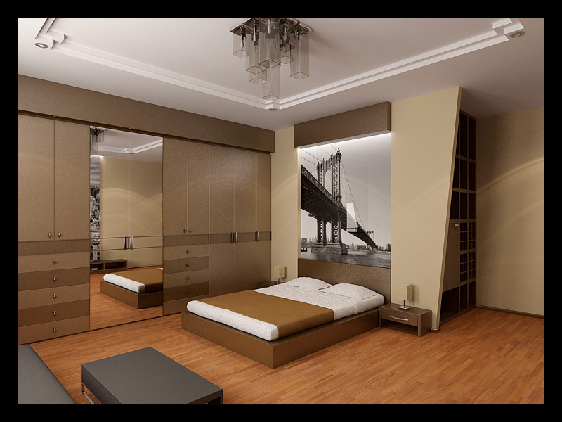 Интерьер жилого дома. Спальня девочки