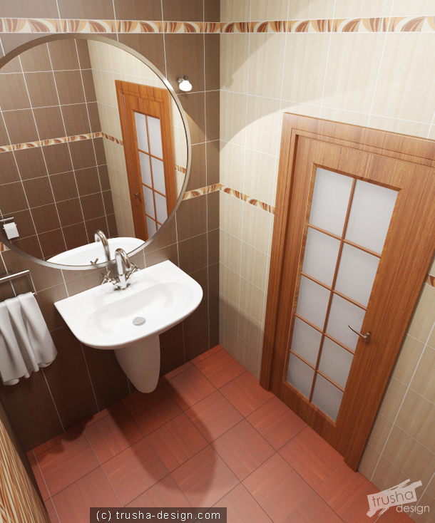 Кухня в загородном доме. Деревянные фасады