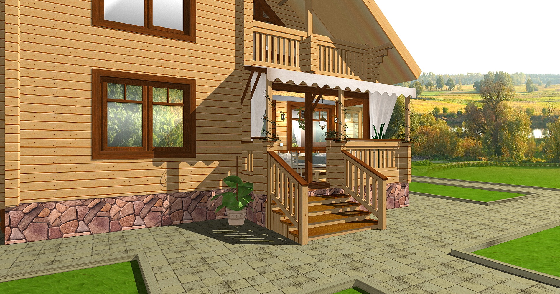 Загородный дом.