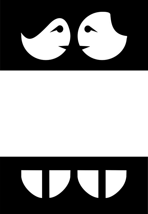 плакат "мужчина и женщина"