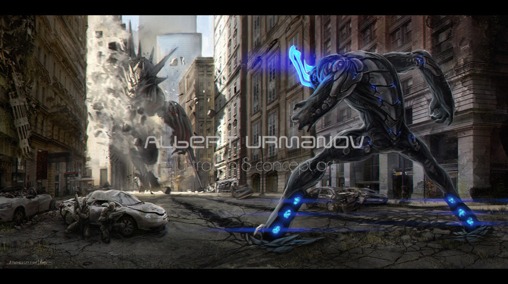 Abandoned city fight