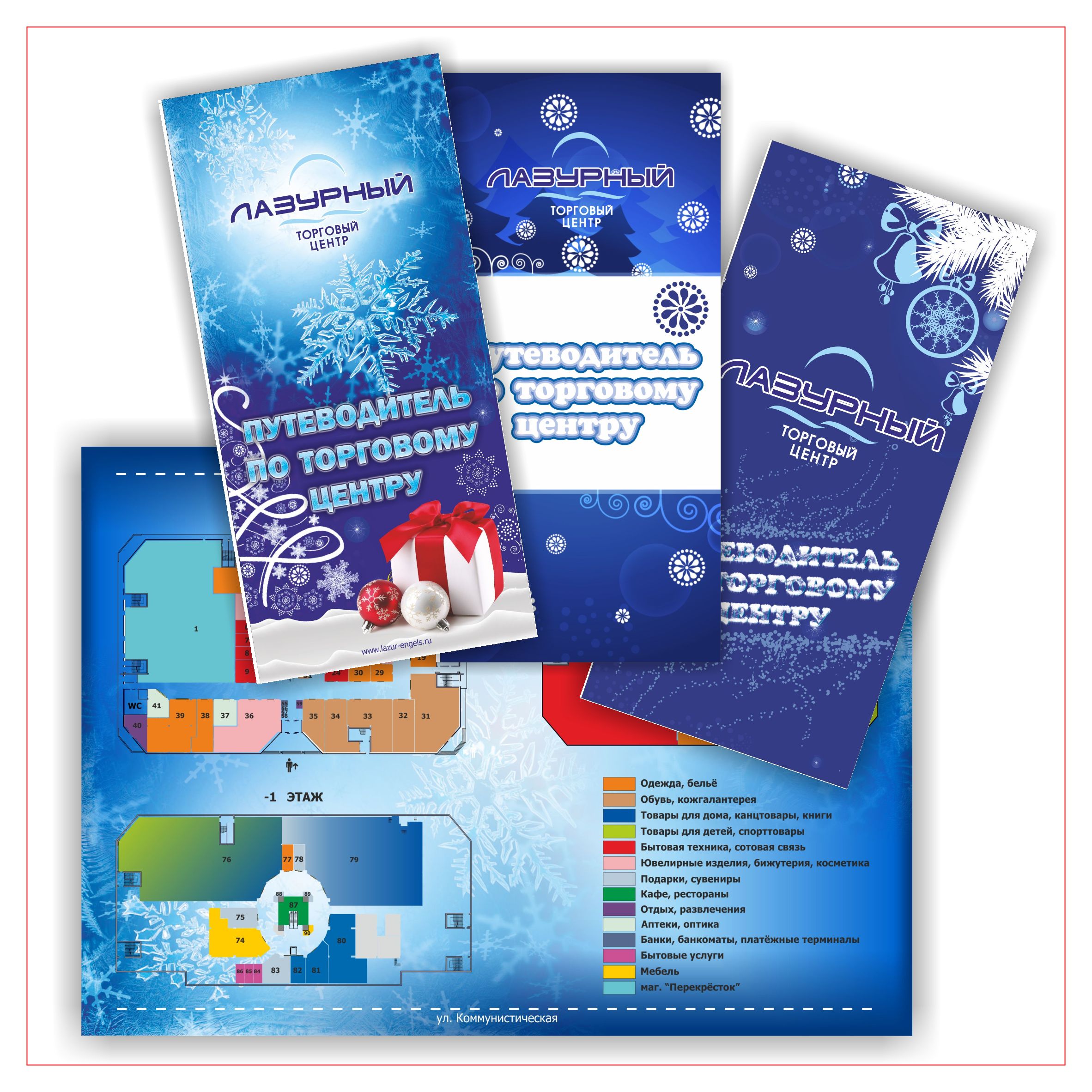 варианты зимнего буклета-навигатора
