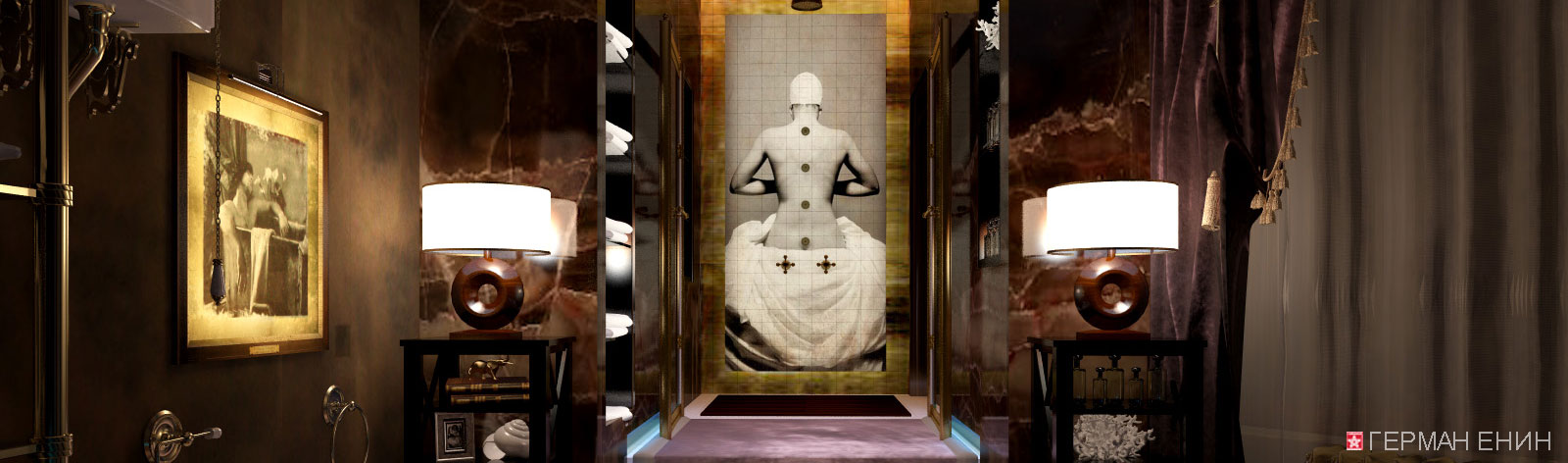 интерьер ванной